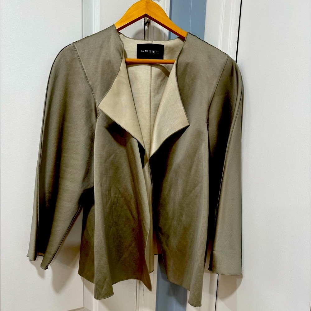 Lafayette 148 Silver Evening Jacket